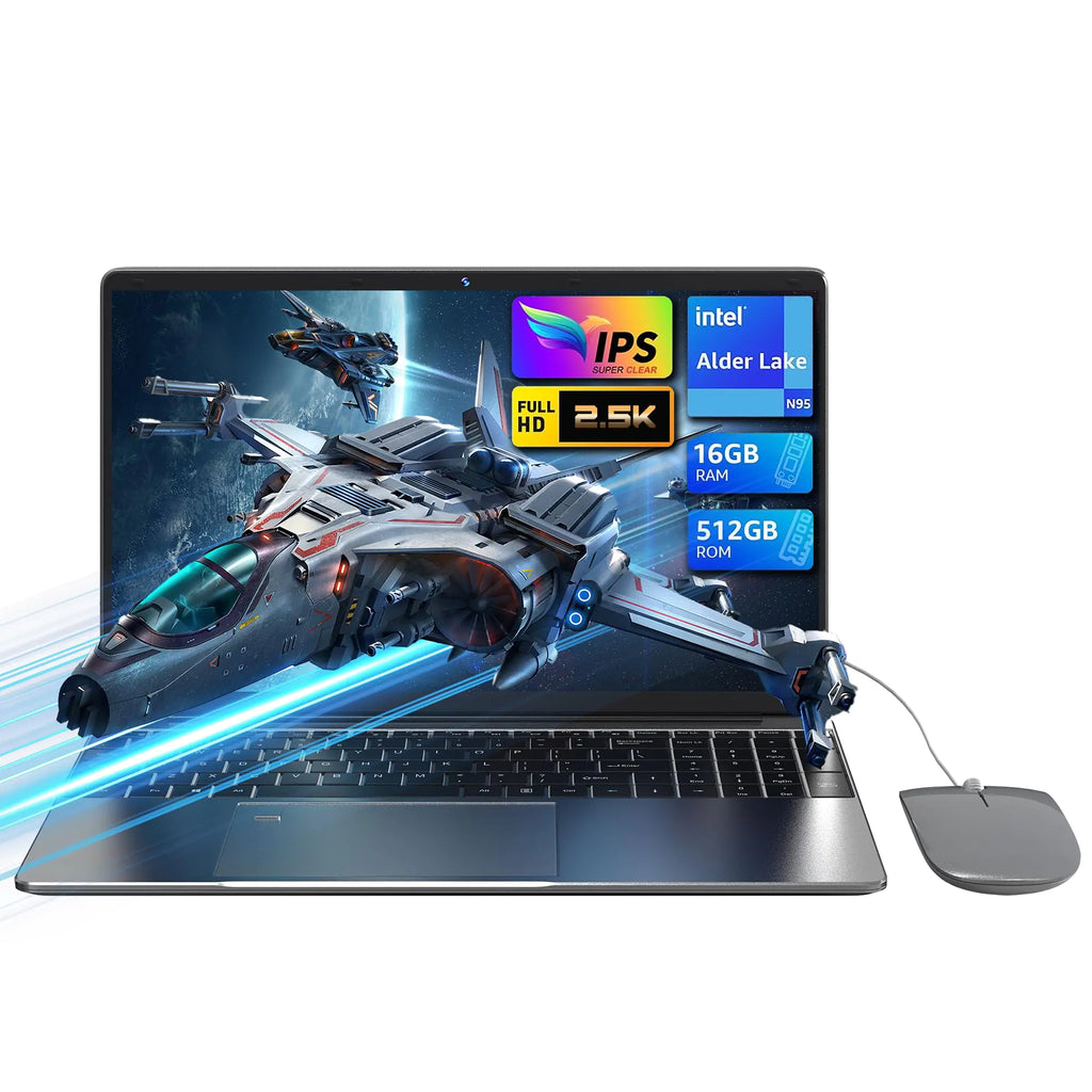 DREAMFYRE 16.1" Ultra HD Laptop - 16GB RAM 512GB SSD N95 Processor