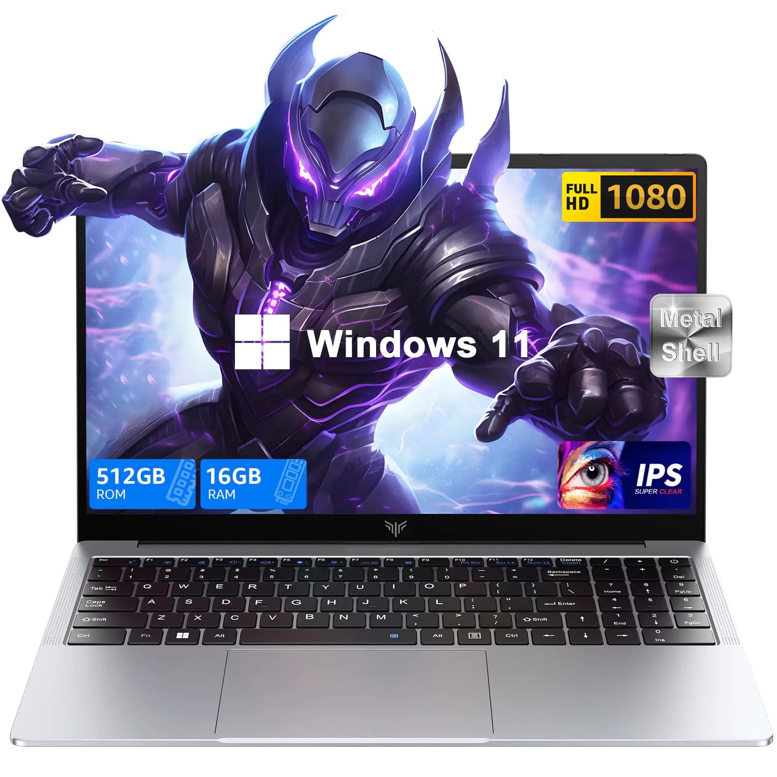 KAIGERR Quad-Core 2025 Gaming Laptop