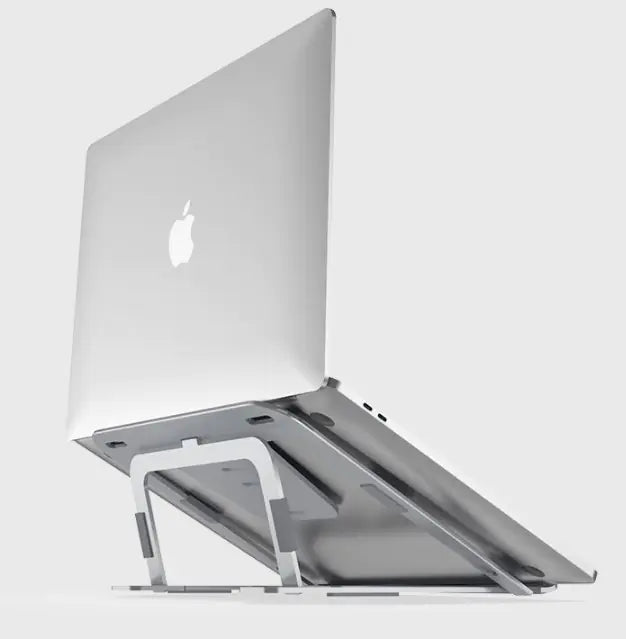 Aluminum Laptop Stand with Adjustable Height and Cooling